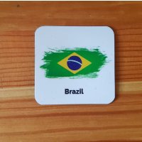 Сувенірний магніт "BRAZIL" - Фото 1